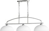 Reyes 3 Light Medium Linear Island Pendant by Quorum - 6660-3