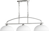 Reyes 3 Light Medium Linear Island Pendant by Quorum - 6660-3