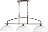 Reyes 3 Light Medium Linear Island Pendant by Quorum - 6660-3