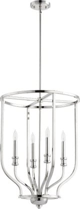 Richmond 4 Light Large Entry Pendant by Quorum - 6711-4