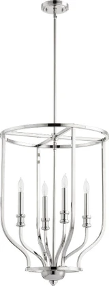 Richmond 4 Light Large Entry Pendant by Quorum - 6711-4