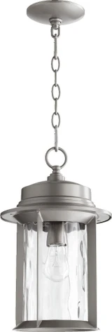 Charter 1 Light Small Outdoor Penant by Quorum - 7247-9