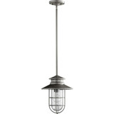 Moriarty 1 Light Small Outdoor Penant by Quorum - 7699