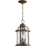 Winston 3 Light Small Outdoor Penant by Quorum - 7761-3