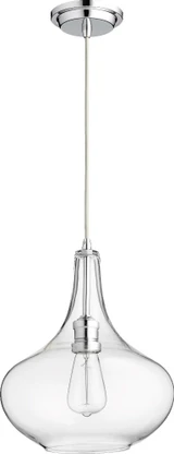 Filament 1 Light Medium Pendant by Quorum - 8004