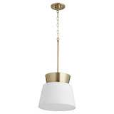Trapezoids 1 Light Medium Pendant by Quorum - 8006