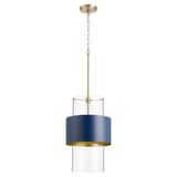 1 Light Medium Drum Pendant by Quorum - 8013