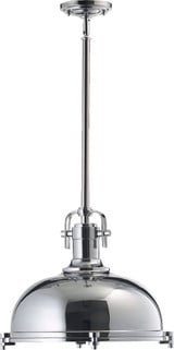 Hinge 1 Light Large Pendant by Quorum - 804-17