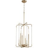 Optic 6 Light Large Pendant by Quorum - 8114-6