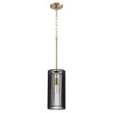 Finura 1 Light Small Pendant 14.25 Inch Tall by Quorum - 817-1