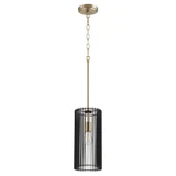 Finura 1 Light Small Pendant 14.25 Inch Tall by Quorum - 817-1