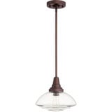 Lenticular 1 Light Medium Pendant by Quorum - 8240