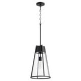 Pylon 1 Light Medium Pendant 18.75 Inch Tall by Quorum - 827