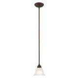 Essex 1 Light Small Pendant by Livex - 1340
