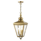 Cambridge 3 Light Small Outdoor Pendant by Livex - 2035