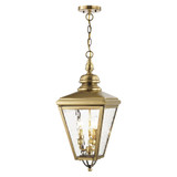 Cambridge 3 Light Small Outdoor Pendant by Livex - 2035