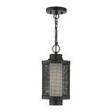 Nottingham 1 Light Small Outdoor Pendant 17.5 Inch Tall by Livex - 20685