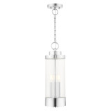 Hillcrest 3 Light Small Outdoor Pendant by Livex - 20727