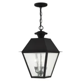 Mansfield 3 Light Medium Outdoor Pendant by Livex - 2170