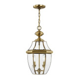 Monterey 2 Light Small Outdoor Pendant by Livex - 2255