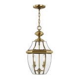 Monterey 2 Light Small Outdoor Pendant by Livex - 2255
