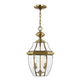 Monterey 2 Light Small Outdoor Pendant by Livex - 2255