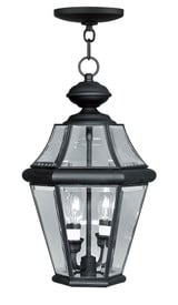 Georgetown 2 Light Small Outdoor Pendant by Livex - 2265