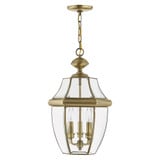 Monterey 3 Light Medium Outdoor Pendant by Livex - 2355