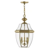 Monterey 3 Light Medium Outdoor Pendant by Livex - 2355