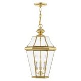 Georgetown 3 Light Medium Outdoor Pendant by Livex - 2365