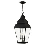 Exeter 3 Light Small Outdoor Pendant by Livex - 2597