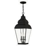 Exeter 3 Light Small Outdoor Pendant by Livex - 2597