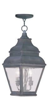 Exeter 2 Light Small Outdoor Pendant by Livex - 2604