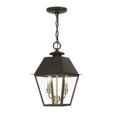 Wentworth 2 Light Small Outdoor Pendant by Livex - 27217