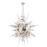 Circulo 8 Light Oversized Pendant by Livex - 40077