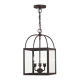 Milford Three Light Small Pendant by Livex - 4037