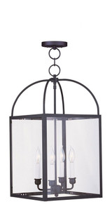 Milford 4 Light Medium Pendant by Livex - 4042