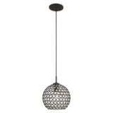 Cassandra 1 Light Small Pendant by Livex - 40440