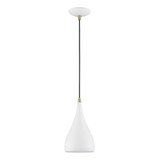 Amador 1 Light Small Pendant by Livex - 41171