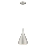 Amador 1 Light Small Pendant by Livex - 41171