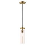 Art Glass 1 Light Mini Pendant by Livex - 41227