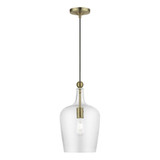 Avery 1 Light Small Pendant by Livex - 41237