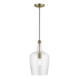 Avery 1 Light Small Pendant by Livex - 41237
