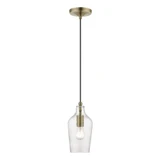 Avery 1 Light Mini Pendant by Livex - 41240