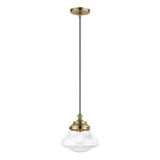 Avondale 1 Light Small Pendant by Livex - 41293