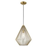 Linz 1 Light Medium Pendant by Livex - 41325