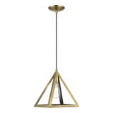 Pinnacle 1 Light Small Pendant by Livex - 41329
