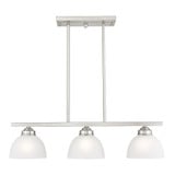 Somerset 3 Light Linear Island Pendant by Livex - 4226