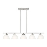 Somerset 5 Light Linear Island Pendant by Livex - 4227