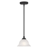 North Port 1 Light Small Pendant by Livex - 4256